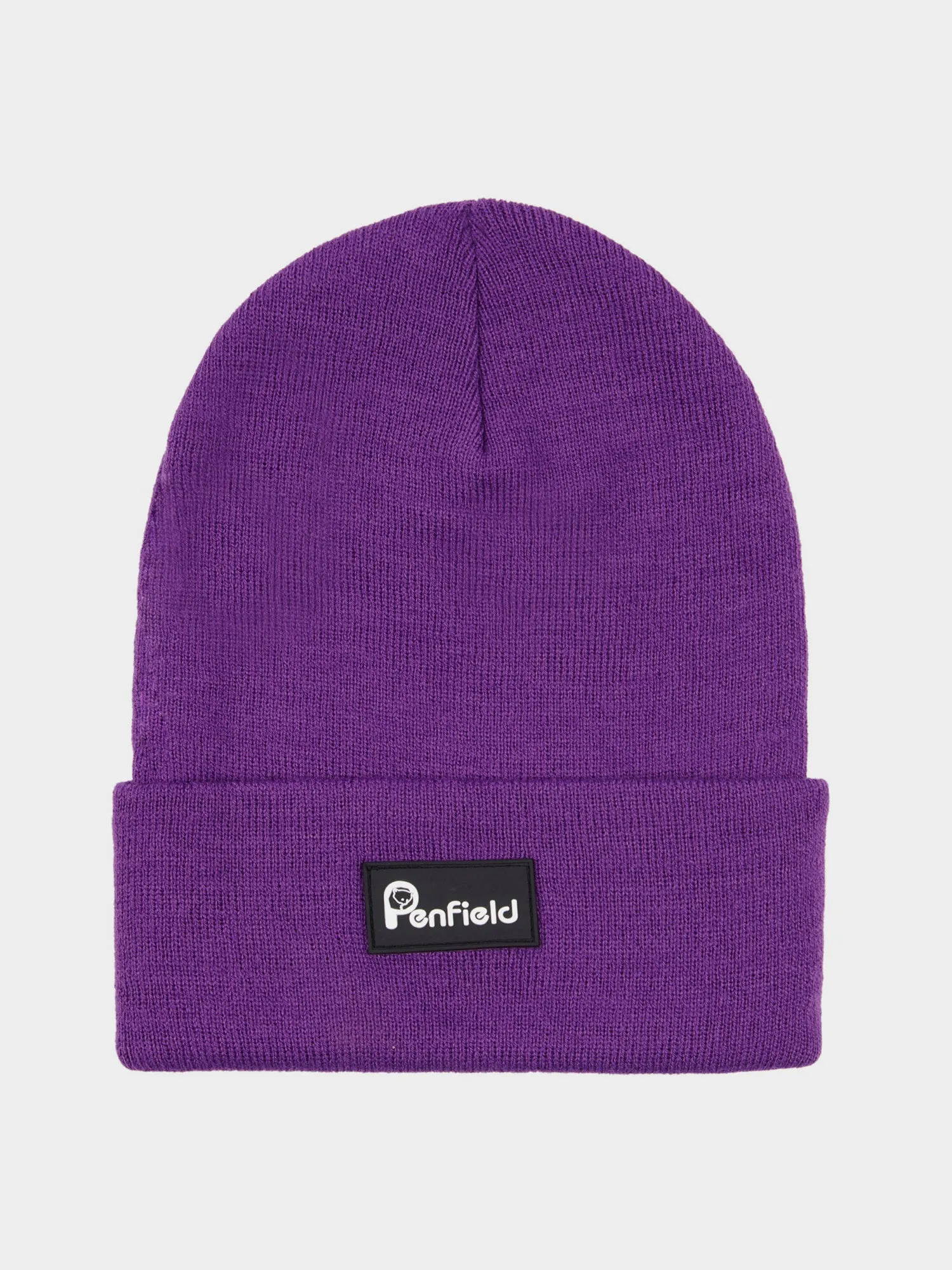 Reverse Badge Beanie in Pansy sold by Penfield