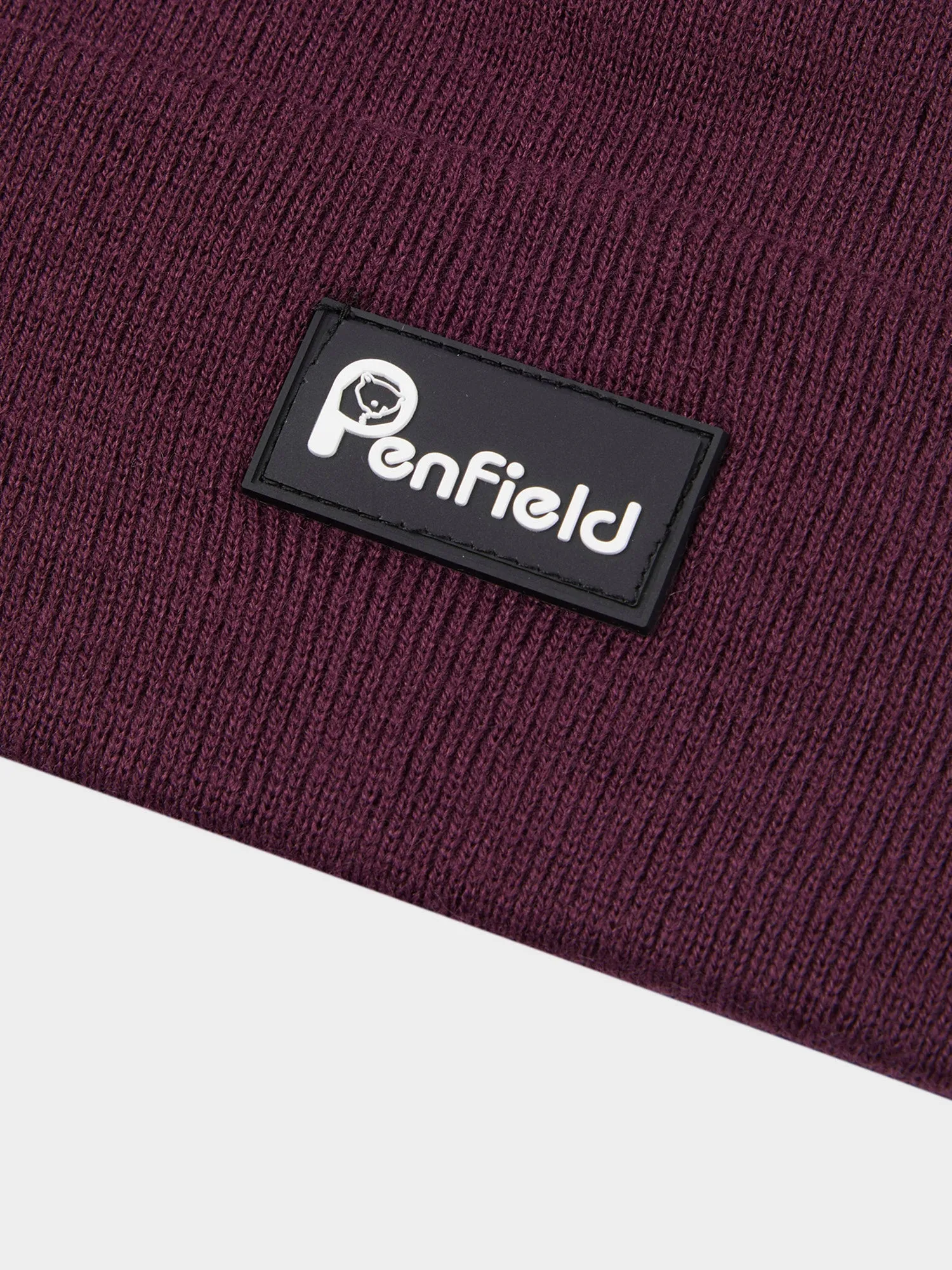 Reverse Badge Beanie in Winetasting sold by Penfield product image thumbnail 2