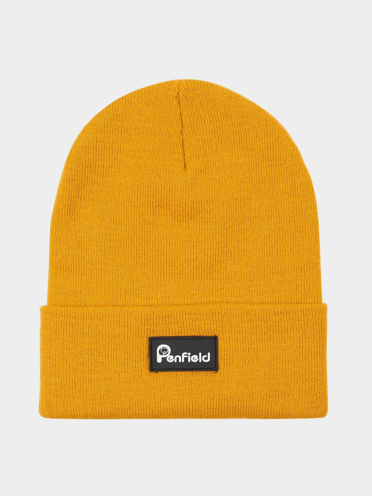 Reverse Badge Beanie in Sunflower sold by Penfield