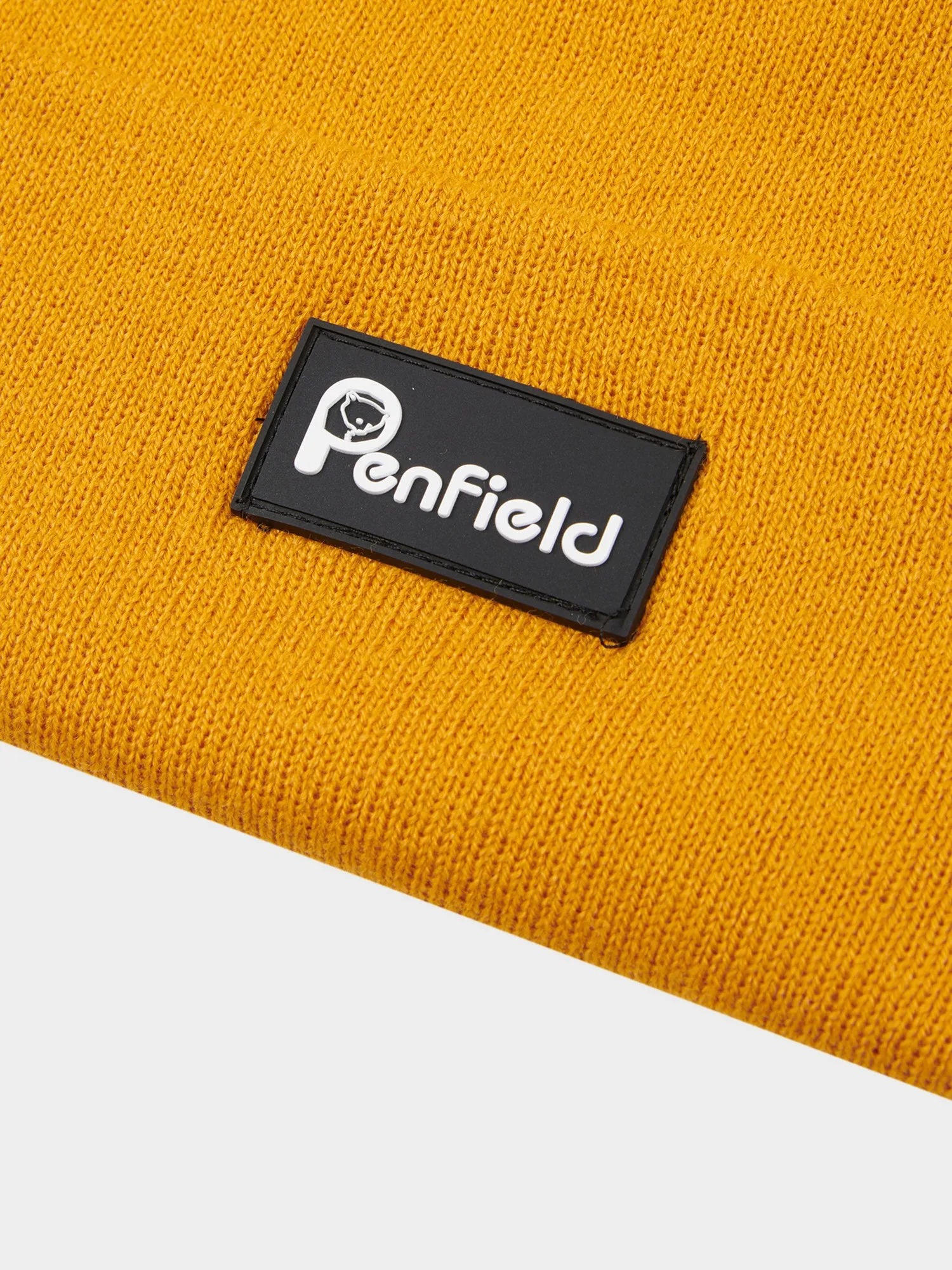 Reverse Badge Beanie in Sunflower sold by Penfield product image thumbnail 2