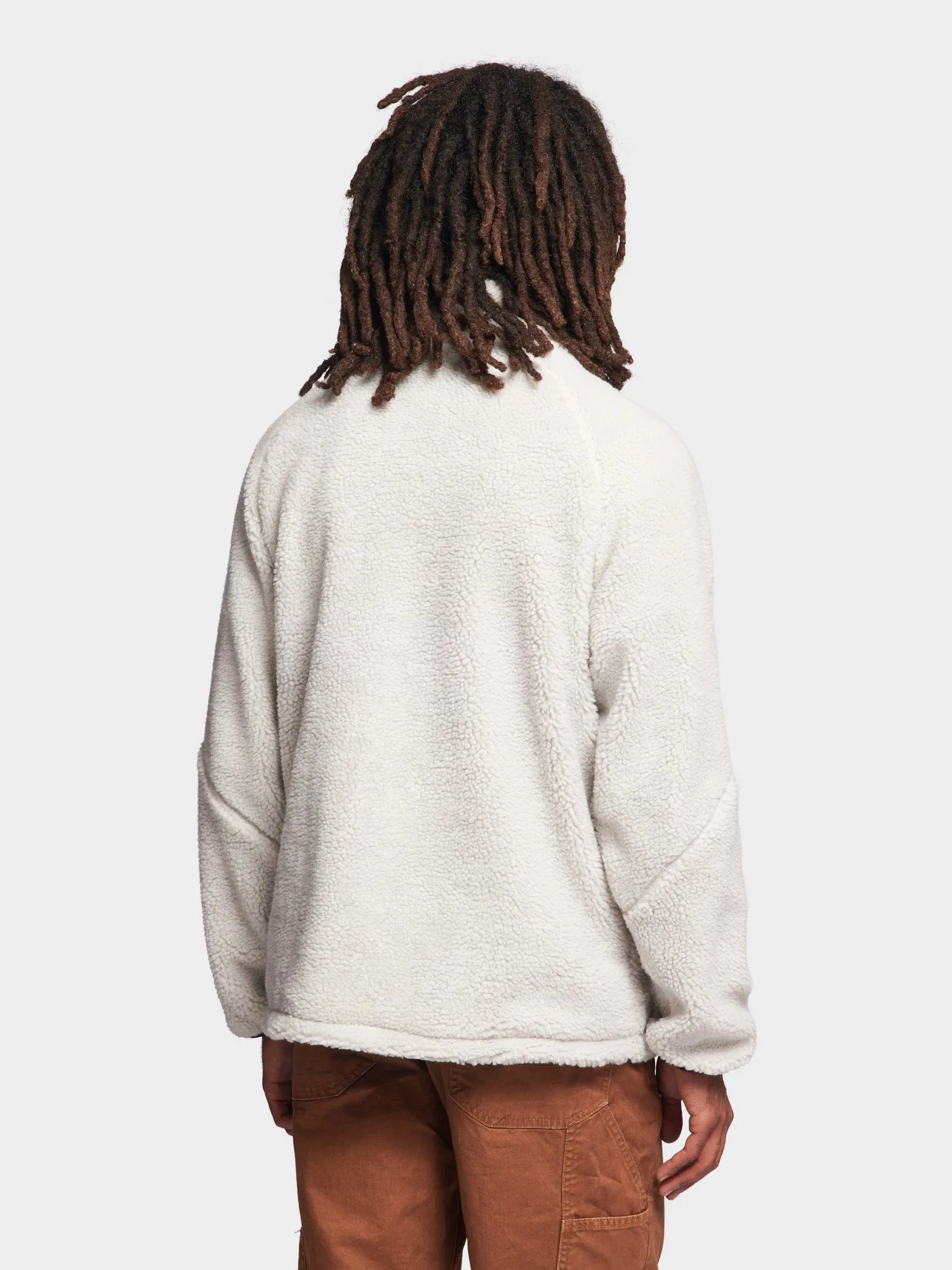 Angled Pocket Fleece Jacket in Silver Birch sold by Penfield product image thumbnail 5