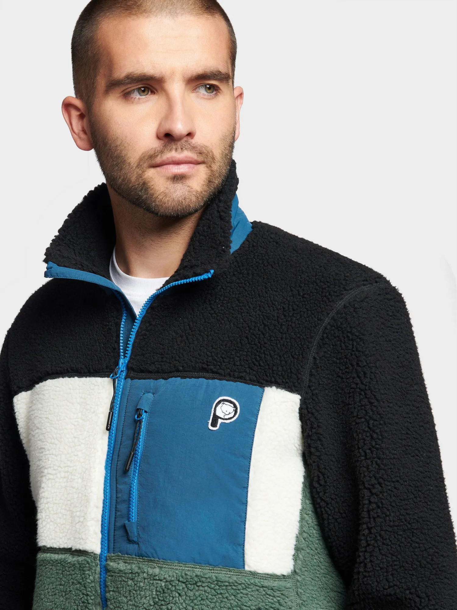 P Bear Fleece Jacket in Laurel Wreath sold by Penfield product image thumbnail 4