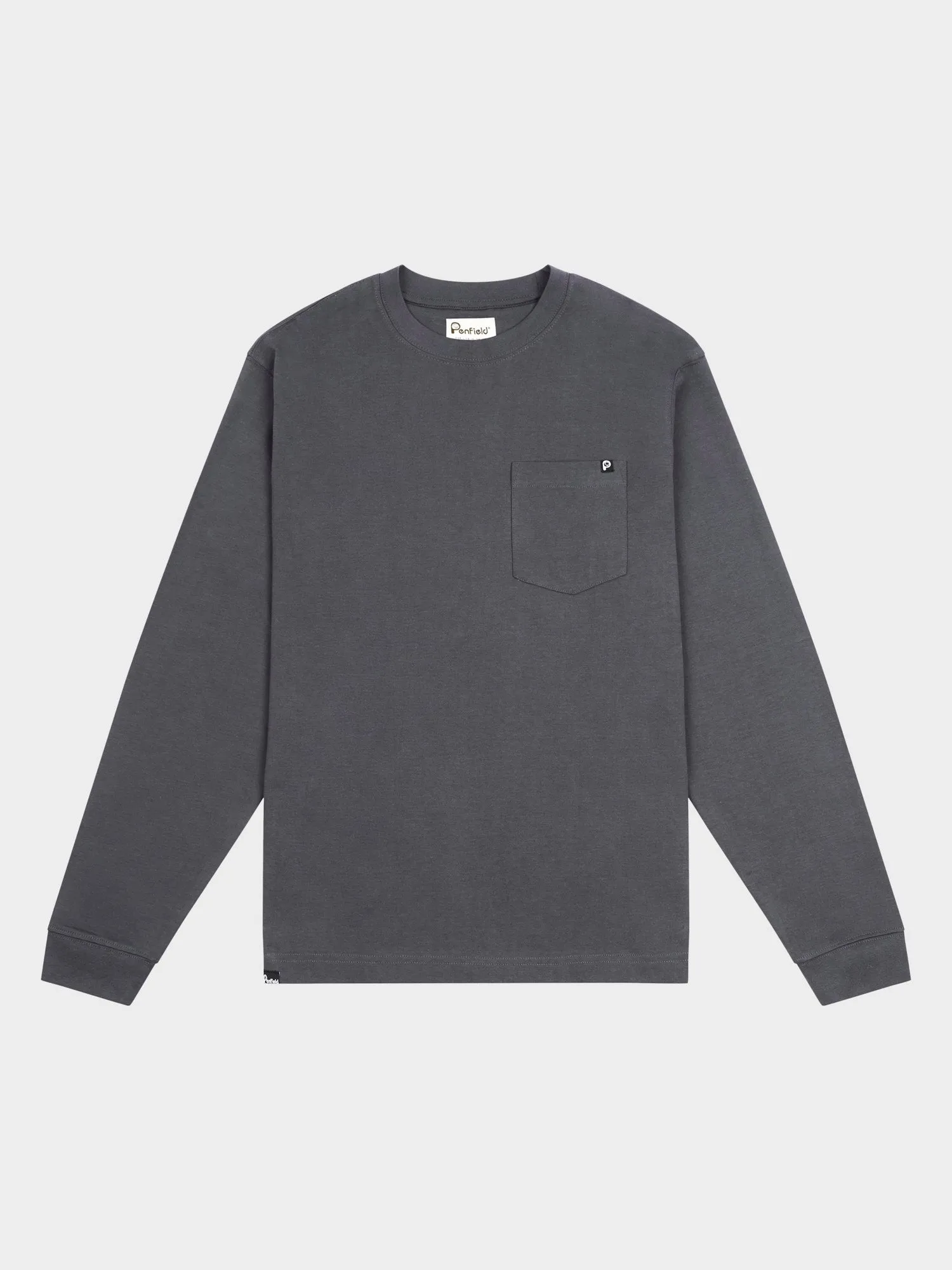 Chest Pocket Long Sleeve T-Shirt in Ebony sold by Penfield