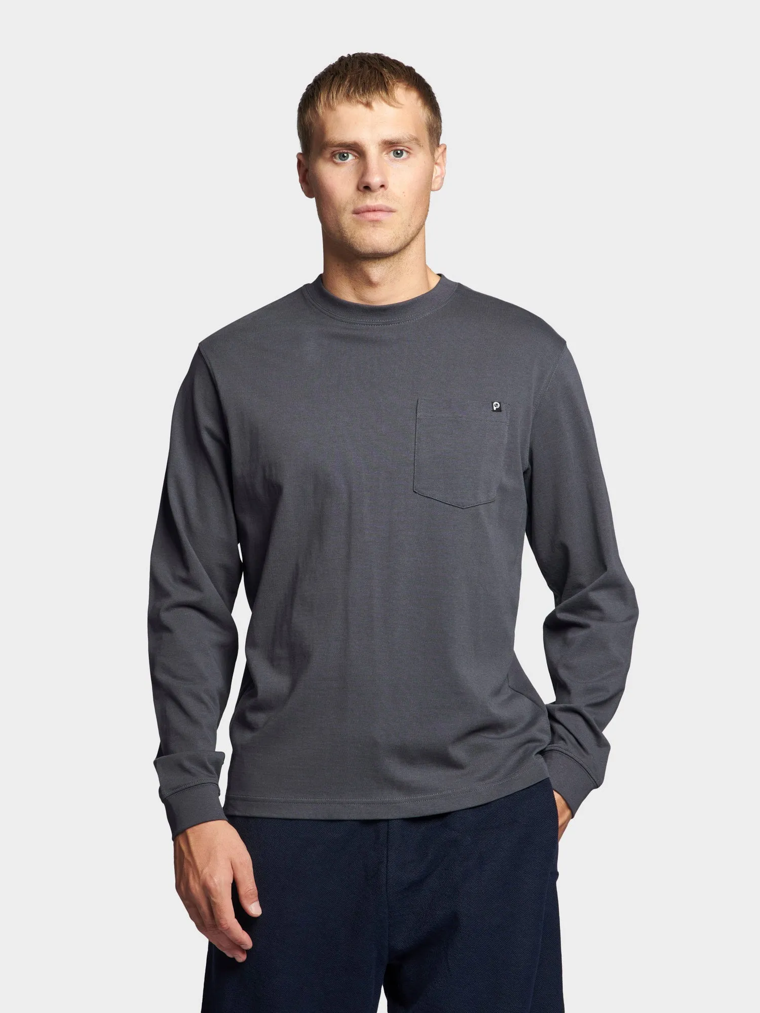 Chest Pocket Long Sleeve T-Shirt in Ebony sold by Penfield product image thumbnail 2