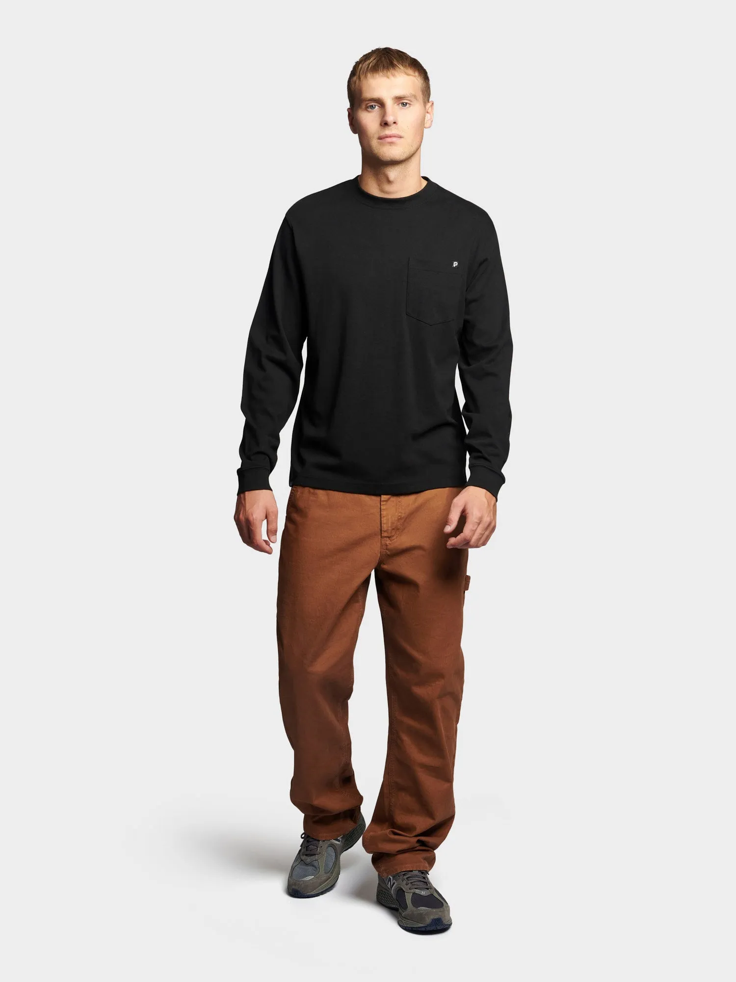 Chest Pocket Long Sleeve T-Shirt in Black sold by Penfield product image thumbnail 3