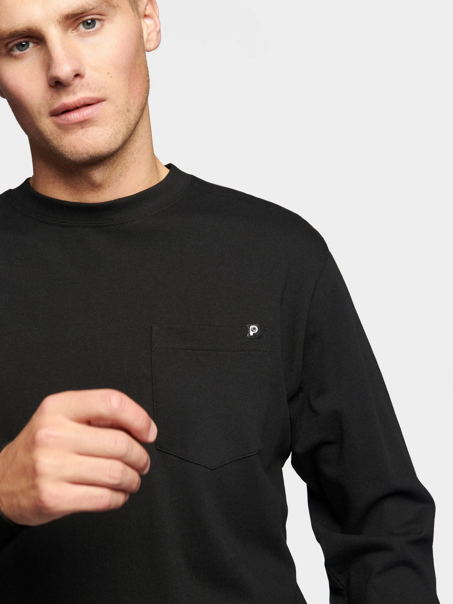 Chest Pocket Long Sleeve T-Shirt in Black sold by Penfield product image thumbnail 4