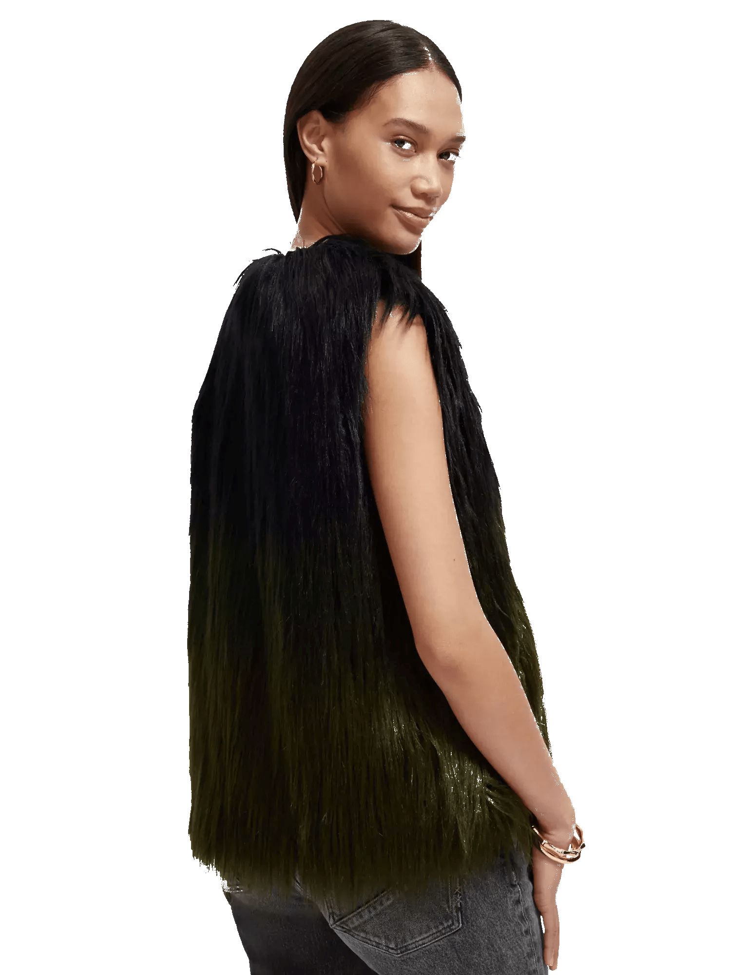 Faux Fur Gilet sold by Pepin product image thumbnail 2