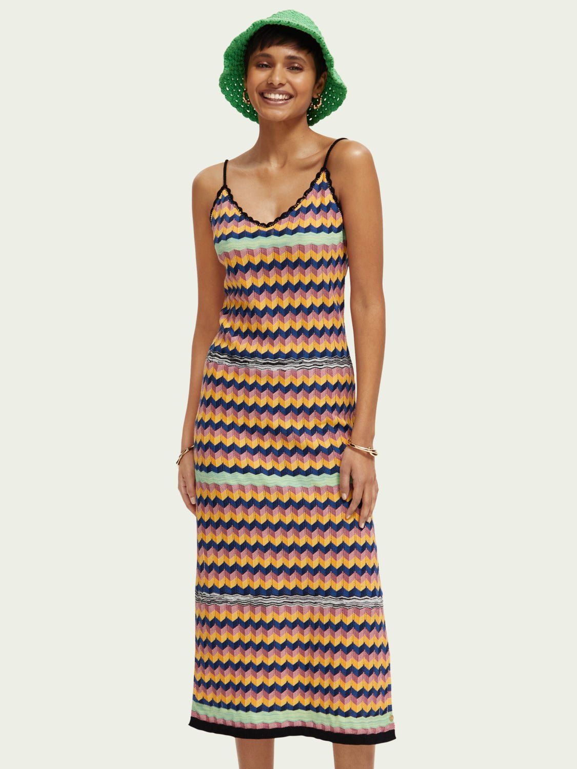 SCOTCH & SODA - Robe midi rayée en maille sold by Pepin product image thumbnail 2