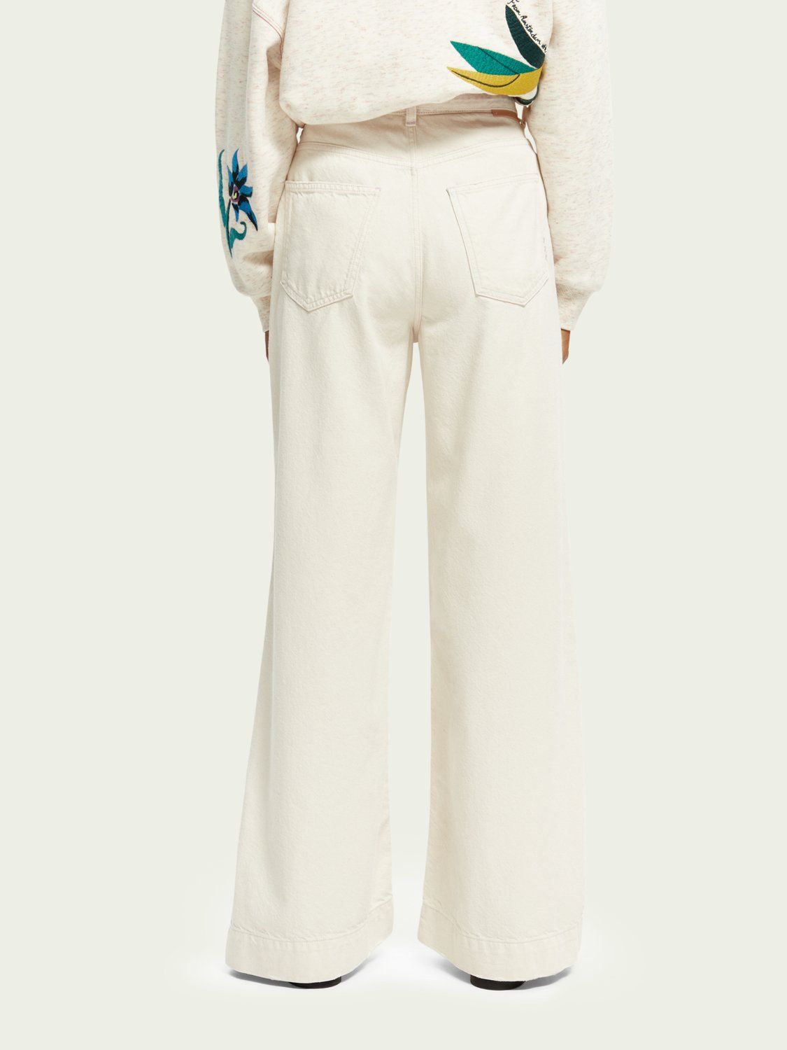 SCOTCH & SODA - Chino en jean large taille haute The Shore sold by Pepin product image thumbnail 3