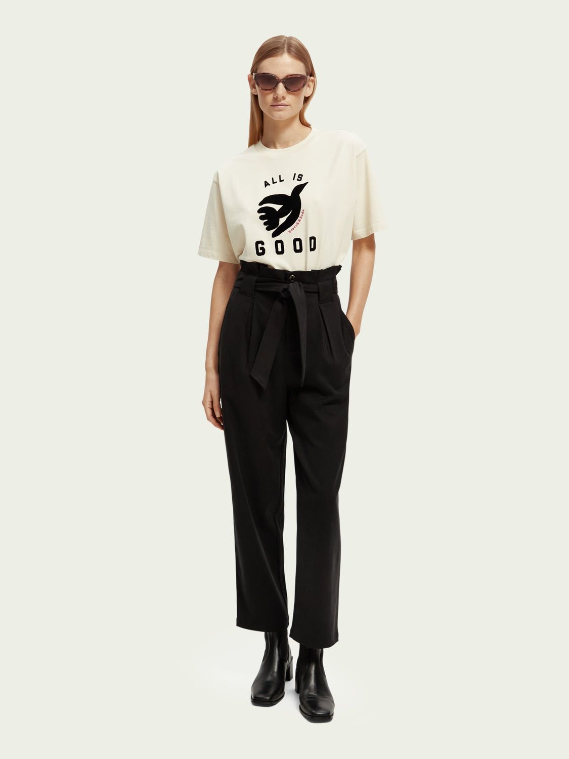 SCOTCH & SODA - T-shirt bio graphique coupe ample sold by Pepin product image thumbnail 2