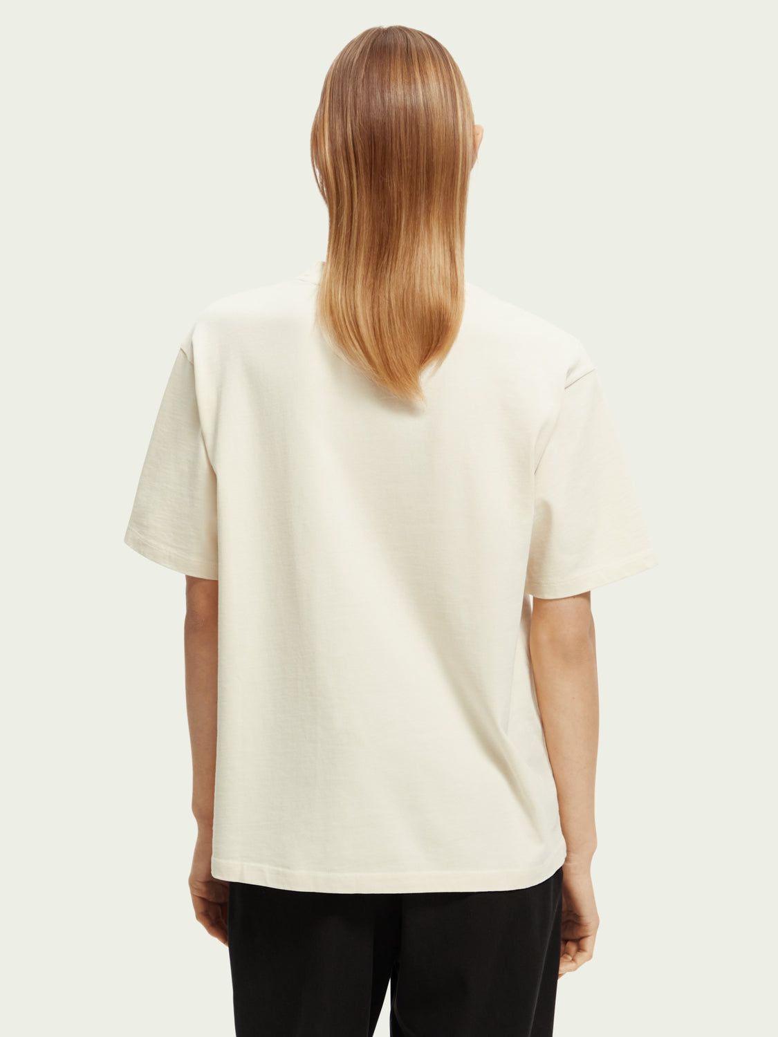 SCOTCH & SODA - T-shirt bio graphique coupe ample sold by Pepin product image thumbnail 3