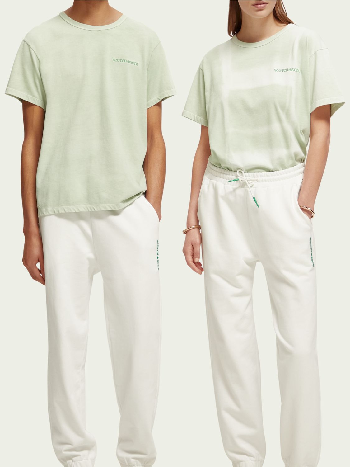 SCOTCH & SODA - T-shirt teint végétal unisexe sold by Pepin product image thumbnail 2