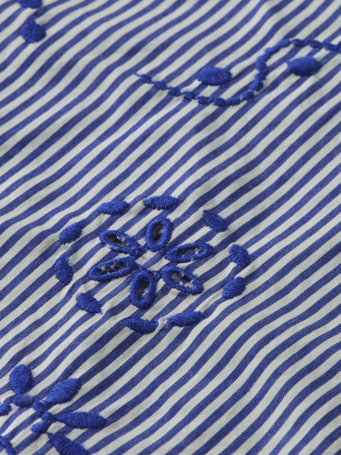 SCOTCH & SODA - Mini-robe brodée à fines rayures raglan sold by Pepin product image thumbnail 7