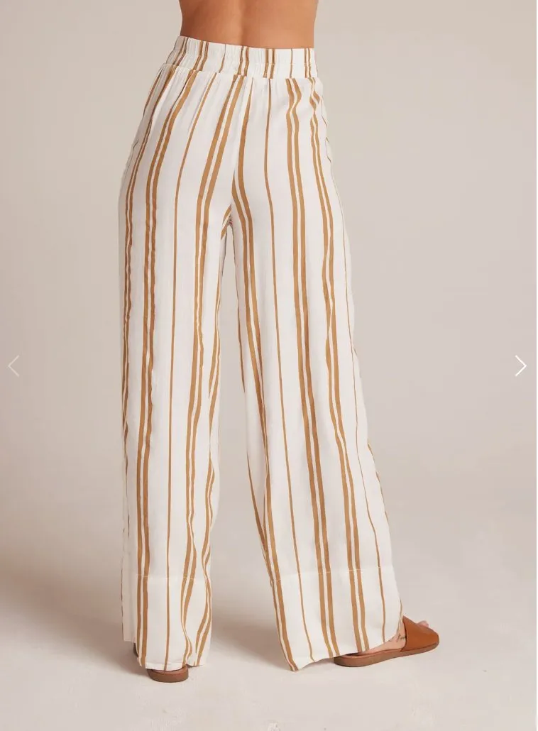 Bella Dahl - Wide Leg Pant - Redwood Stripe sold by Pepin product image thumbnail 2