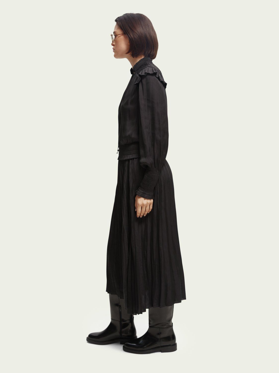 Scotch & Soda - Robe midi smocké sold by Pepin product image thumbnail 3