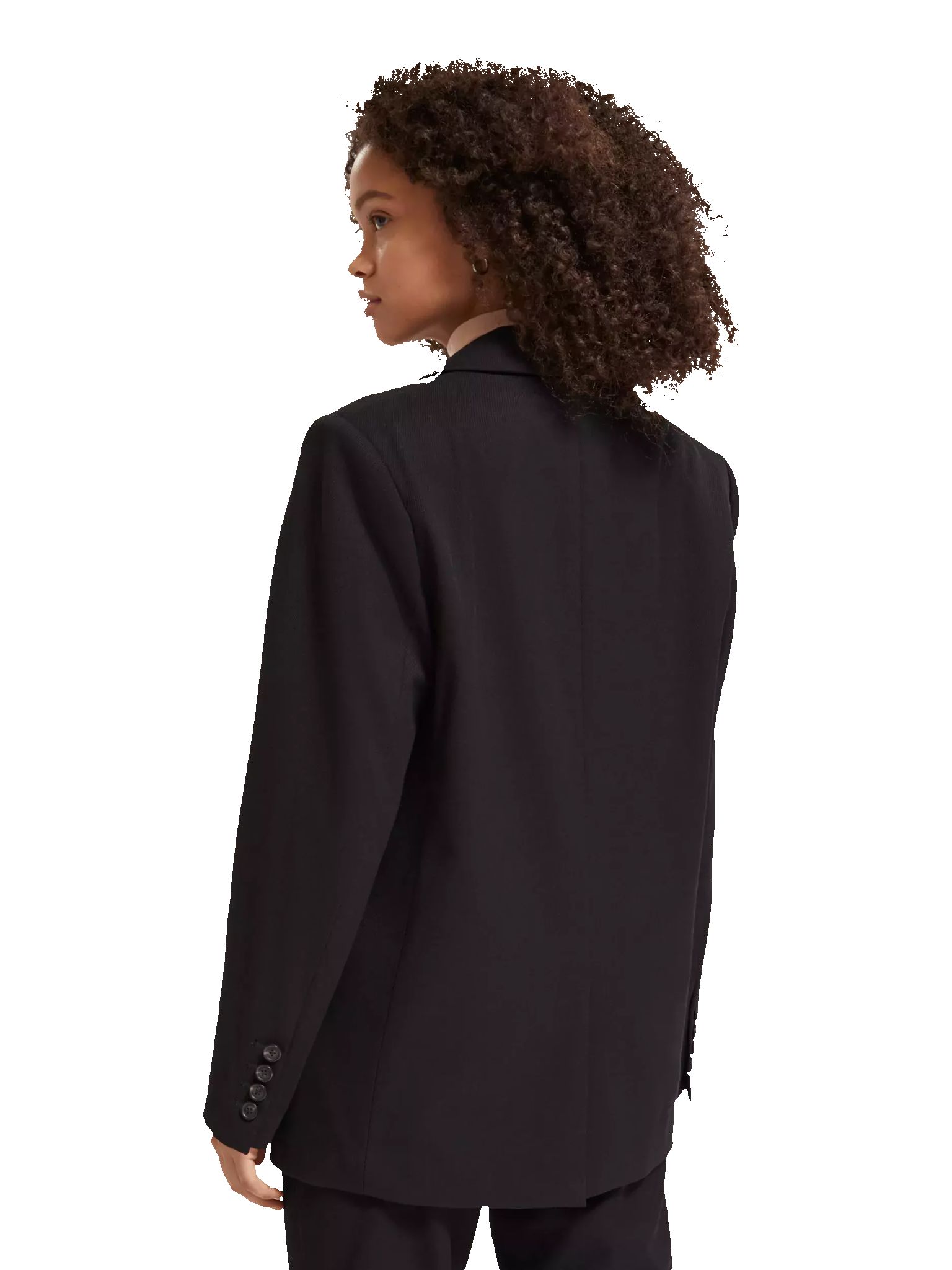 Gabardine boyfriend single breasted blazer sold by Pepin product image thumbnail 5