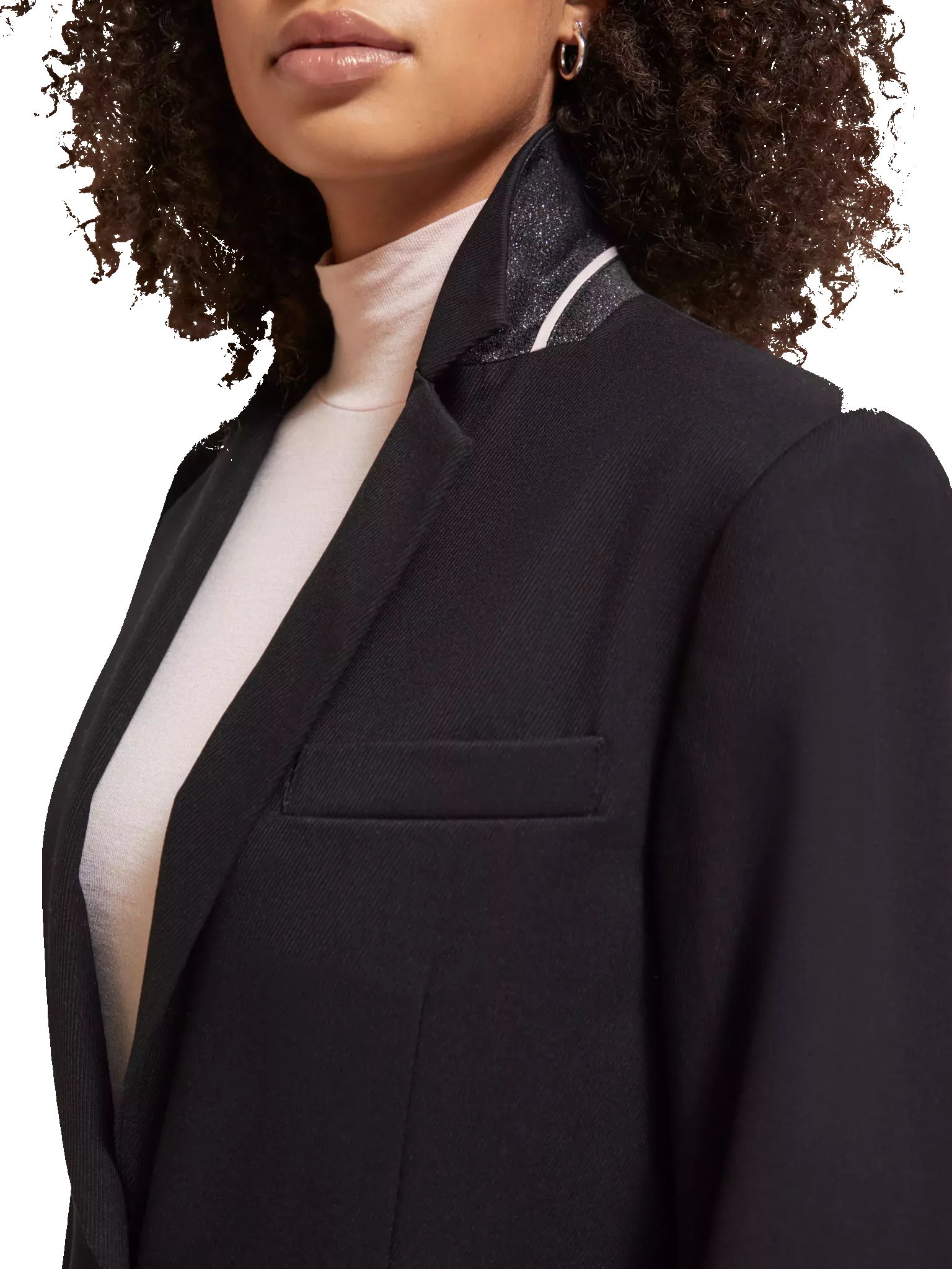 Gabardine boyfriend single breasted blazer sold by Pepin product image thumbnail 3