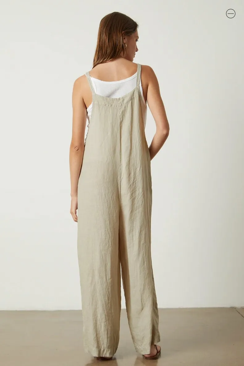 Velvet - Isabel Linen Romper sold by Pepin product image thumbnail 4