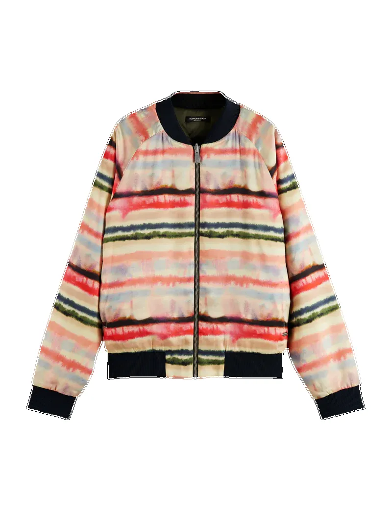 Embroidered Bomber Jacket sold by Pepin