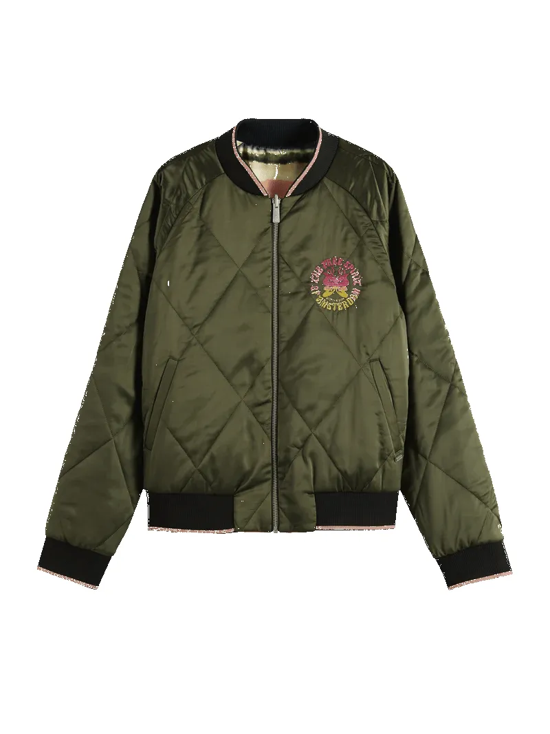 Embroidered Bomber Jacket sold by Pepin product image thumbnail 2