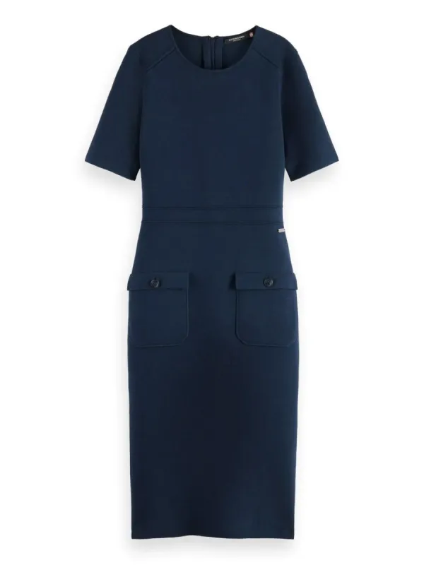 Fitted Milano Knit Dress sold by Pepin