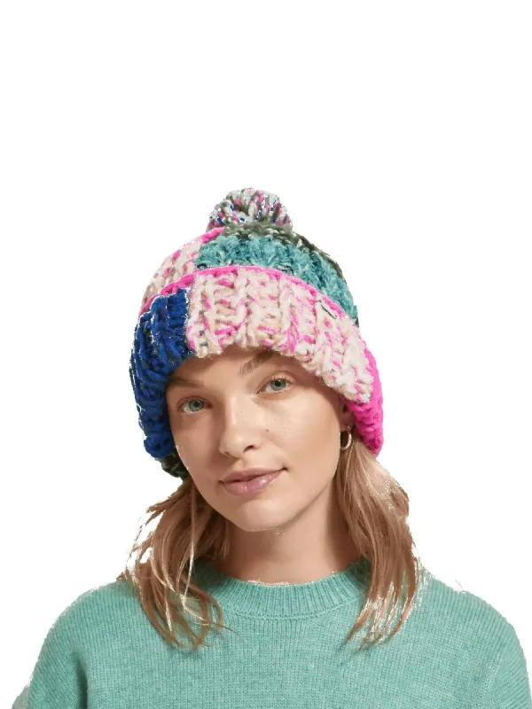 Hand-knit Bobble Hat sold by Pepin
