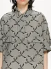 Graphic-print cotton mini dress by JNBY sold by Pepin