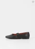 Jolin Mary Jane flats Black Leather - Vagabon sold by Pepin
