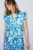 MELISSA NEPTON - Atlantis batik floral cotton dress sold by Pepin