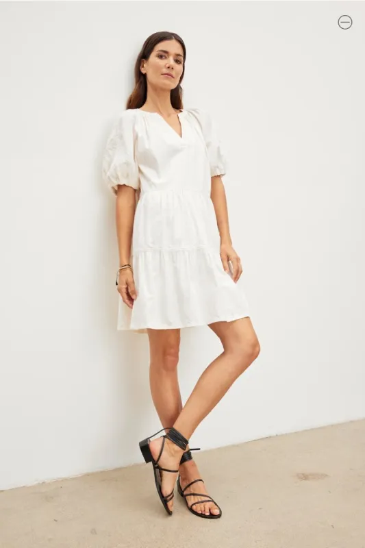 Velvet - Chrissy Embroidered Boho Dress sold by Pepin
