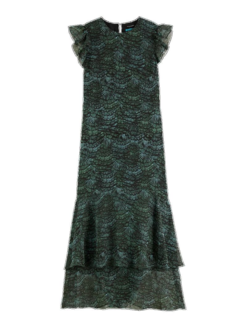 SCOTCH & SODA - Sleeveless Mdi Flounce Dress sold by Pepin