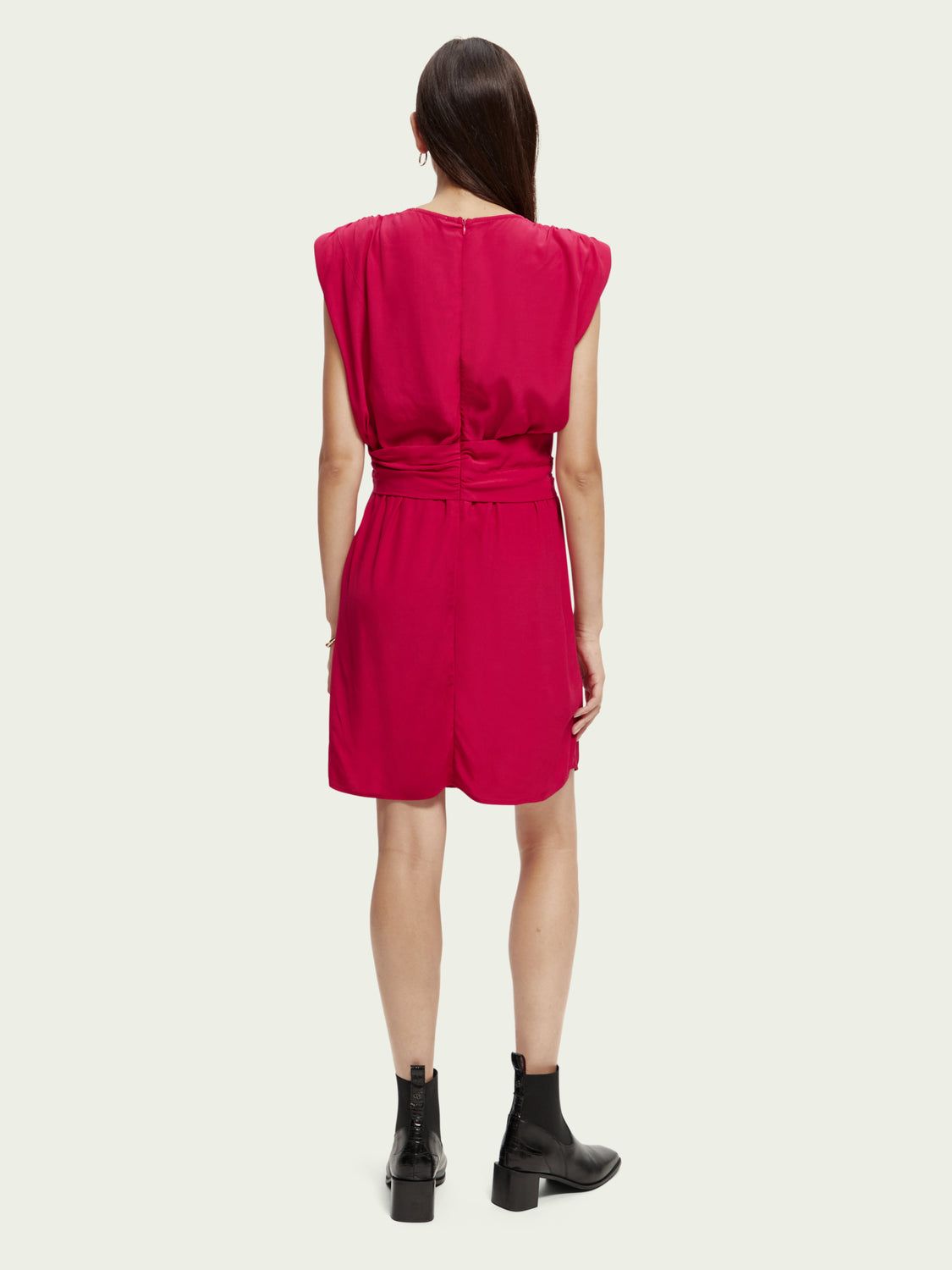 SCOTCH & SODA - Mini robe col V avec ceinture nouée sold by Pepin product image thumbnail 2