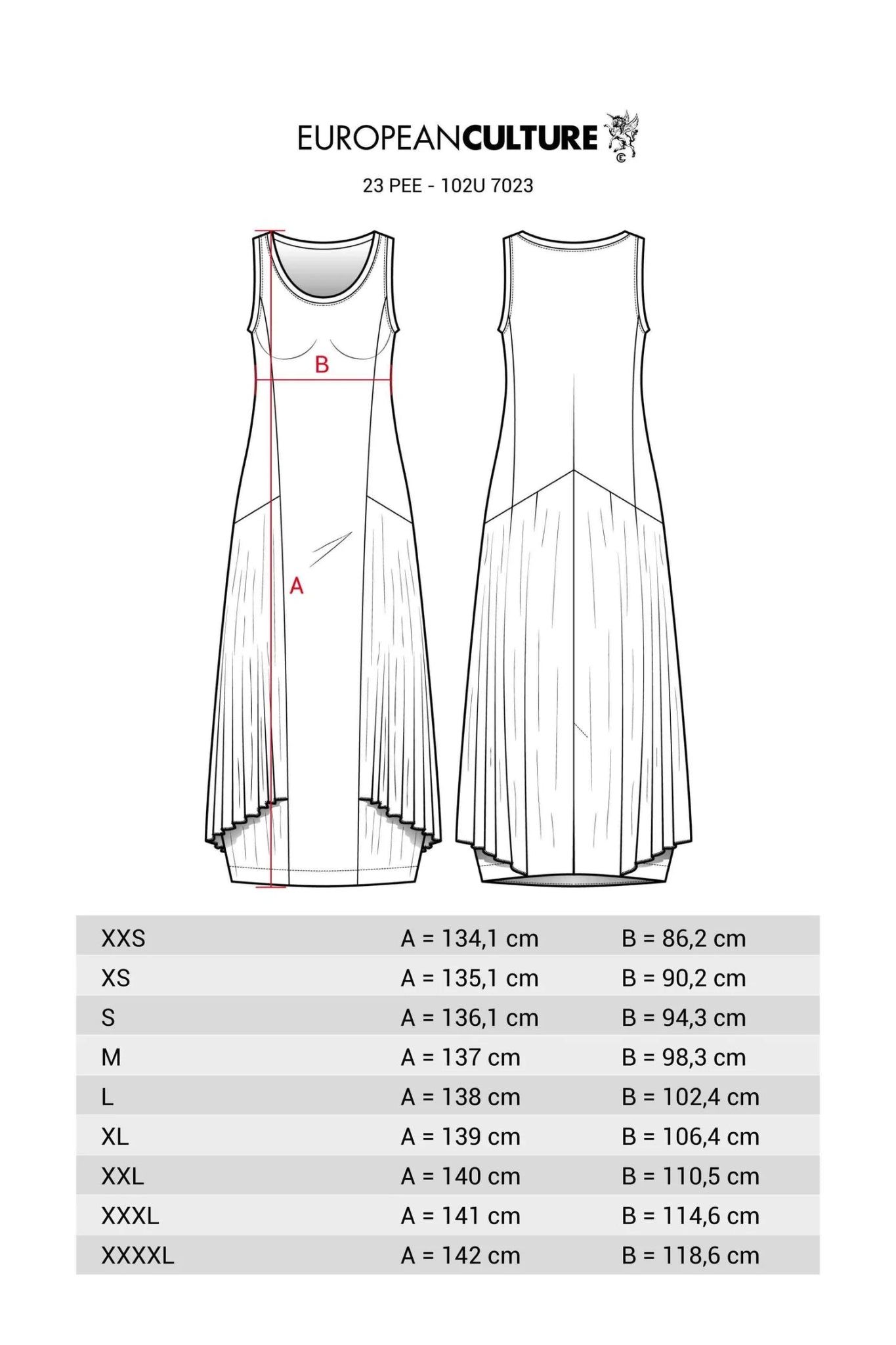 EUROPEAN CULTURE - Robe sans manches sold by Pepin product image thumbnail 4