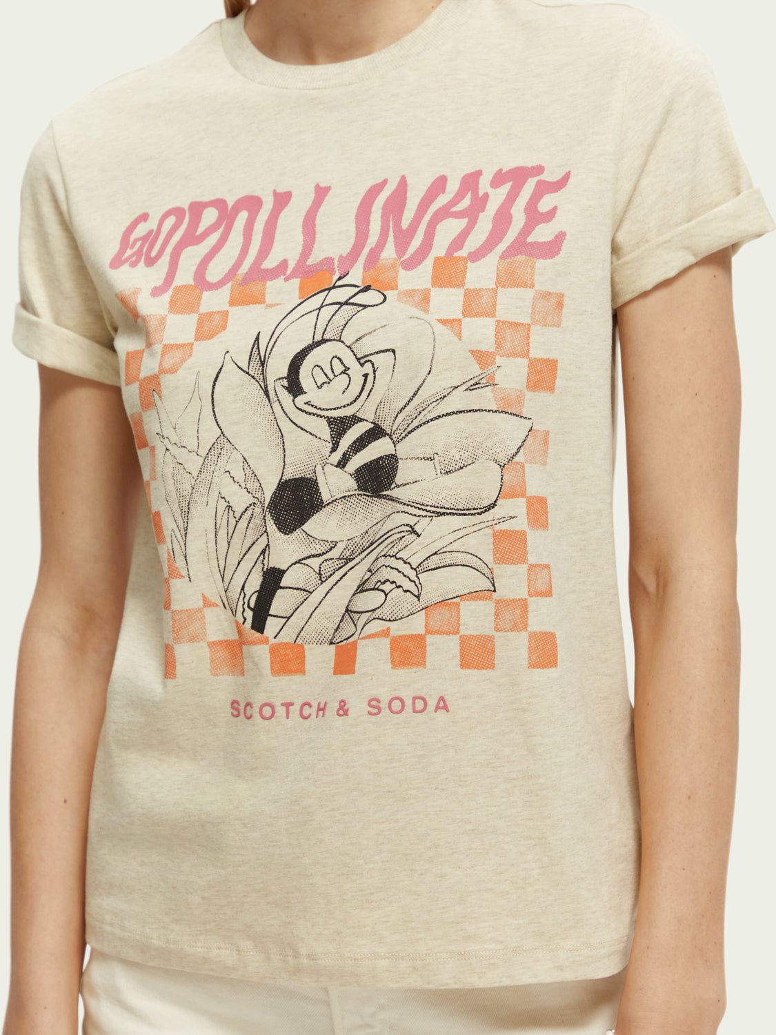 SCOTCH & SODA - T-shirt coupe ample en coton bio sold by Pepin product image thumbnail 2