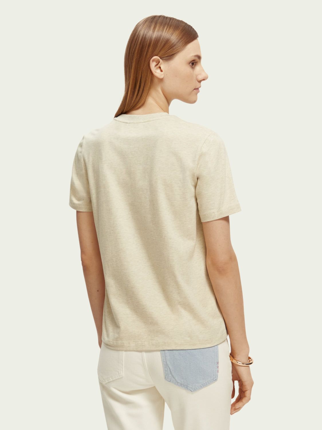 SCOTCH & SODA - T-shirt coupe ample en coton bio sold by Pepin product image thumbnail 3