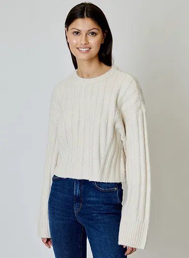 Chandail Reagan - Ivory sold by Pepin