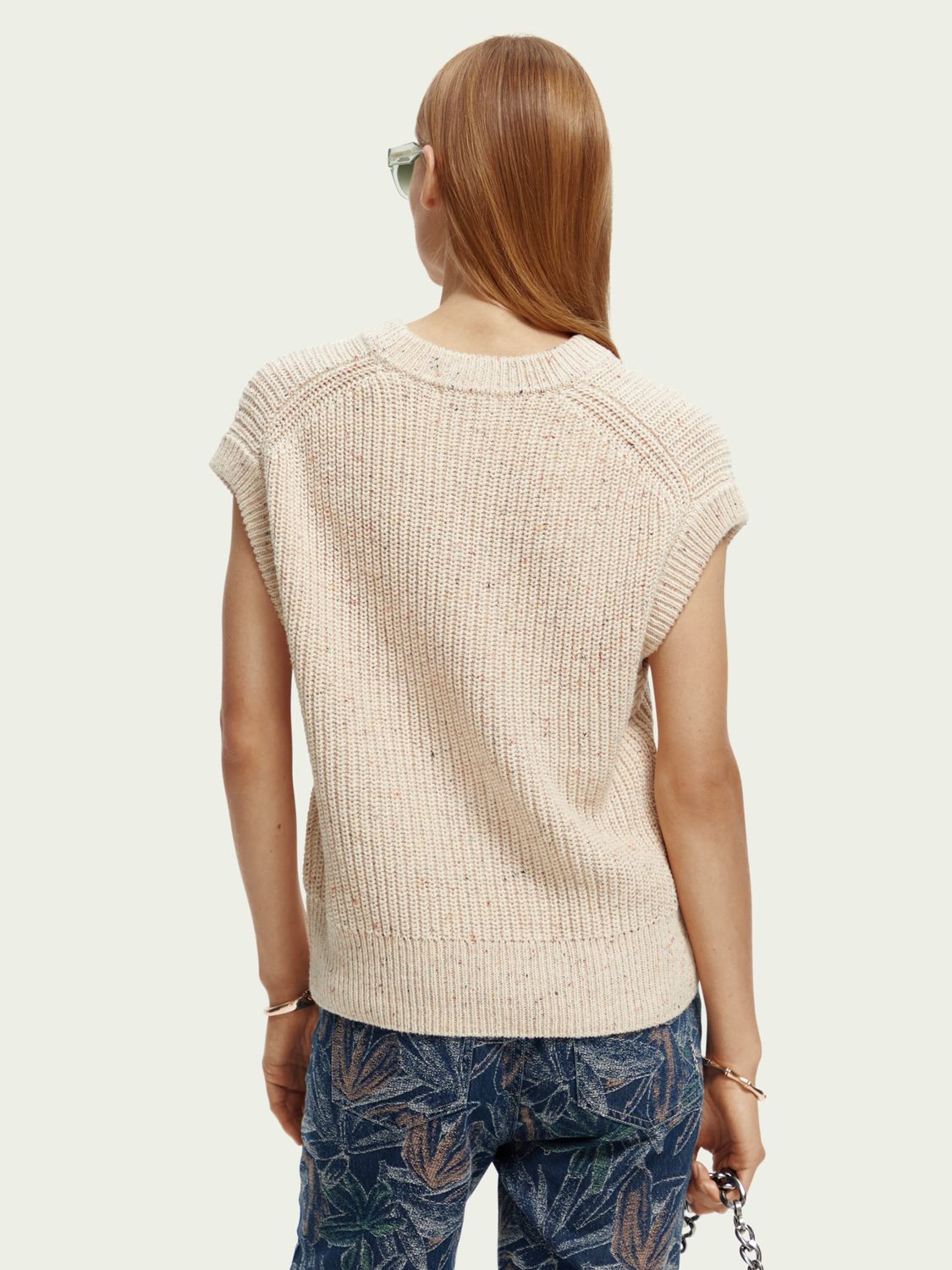 SCOTCH & SODA - Gilet en maille pointelle sold by Pepin product image thumbnail 3