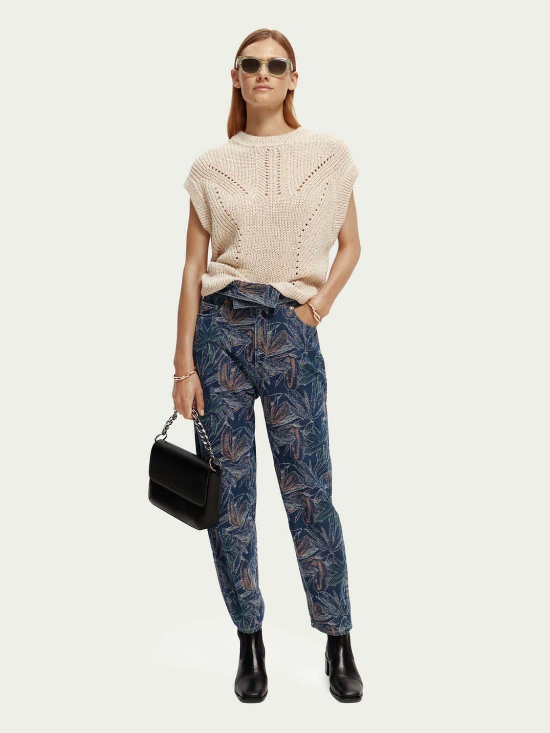 SCOTCH & SODA - Gilet en maille pointelle sold by Pepin product image thumbnail 2