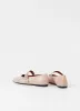 Jolin Mary Jane flats Leather Nude - Vagabon sold by Pepin