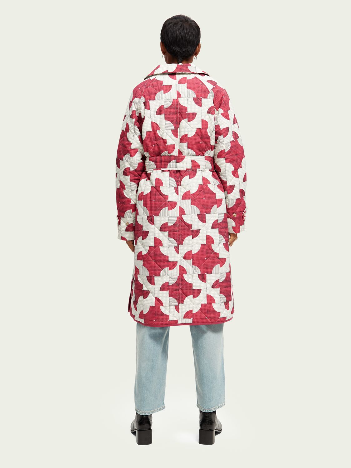 SCOTCH & SODA - Manteau matelassé à ceinture sold by Pepin product image thumbnail 3