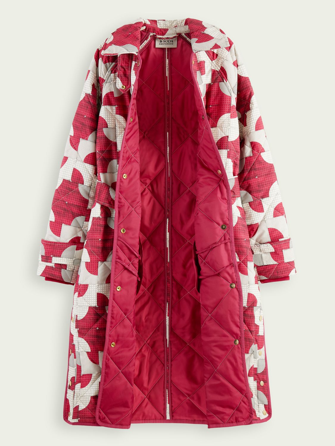 SCOTCH & SODA - Manteau matelassé à ceinture sold by Pepin product image thumbnail 9