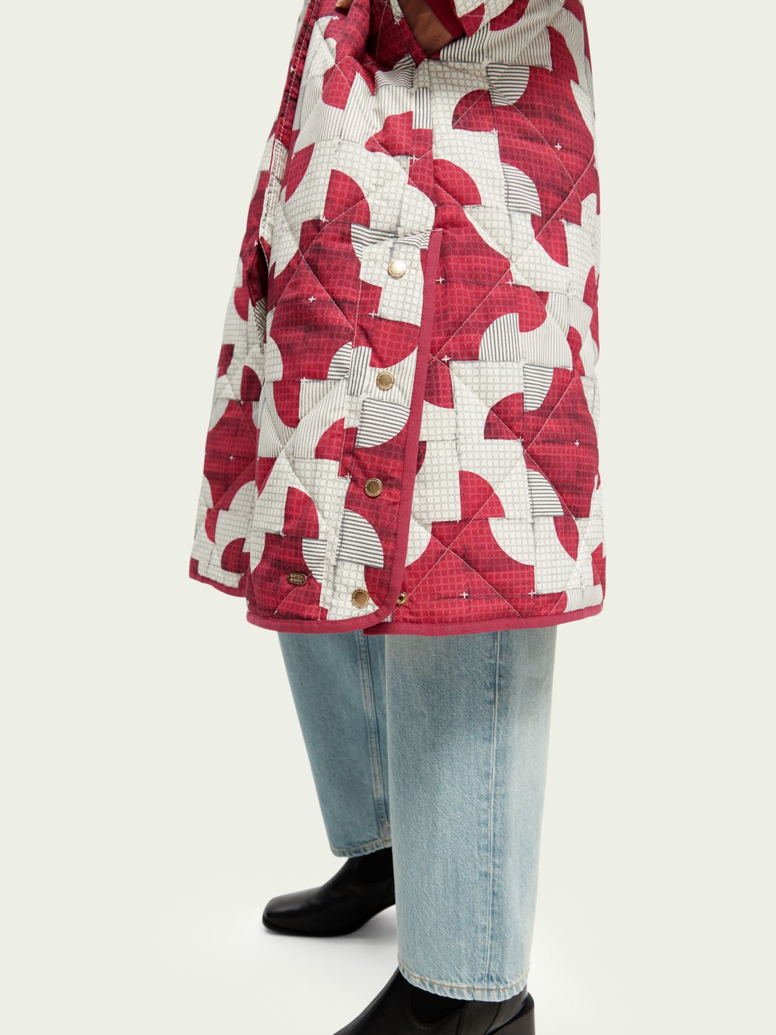 SCOTCH & SODA - Manteau matelassé à ceinture sold by Pepin product image thumbnail 6