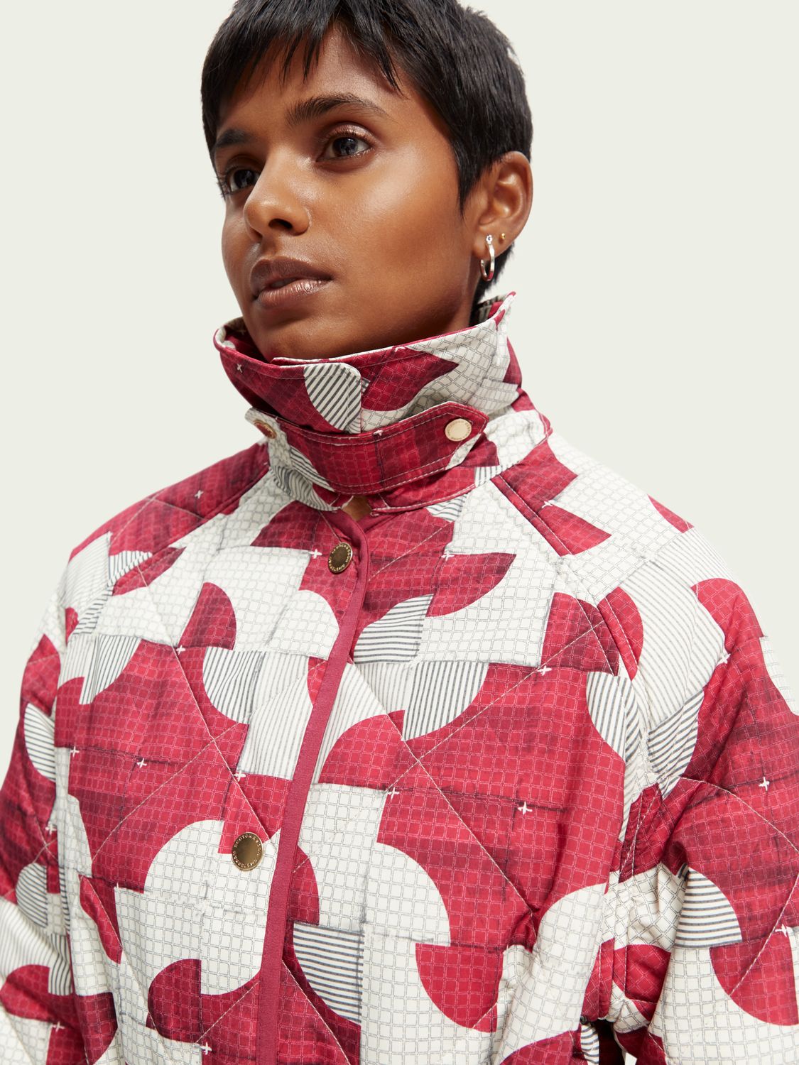 SCOTCH & SODA - Manteau matelassé à ceinture sold by Pepin product image thumbnail 5