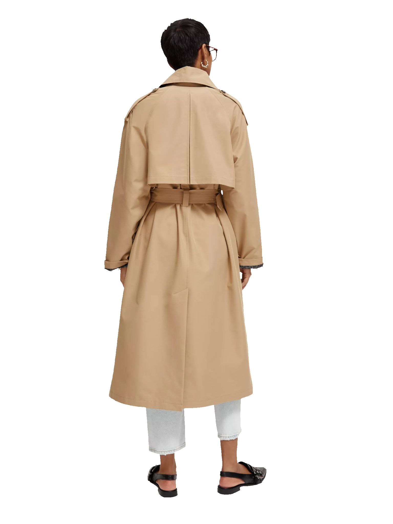 173118-Oversized classic trench coat sold by Pepin product image thumbnail 3