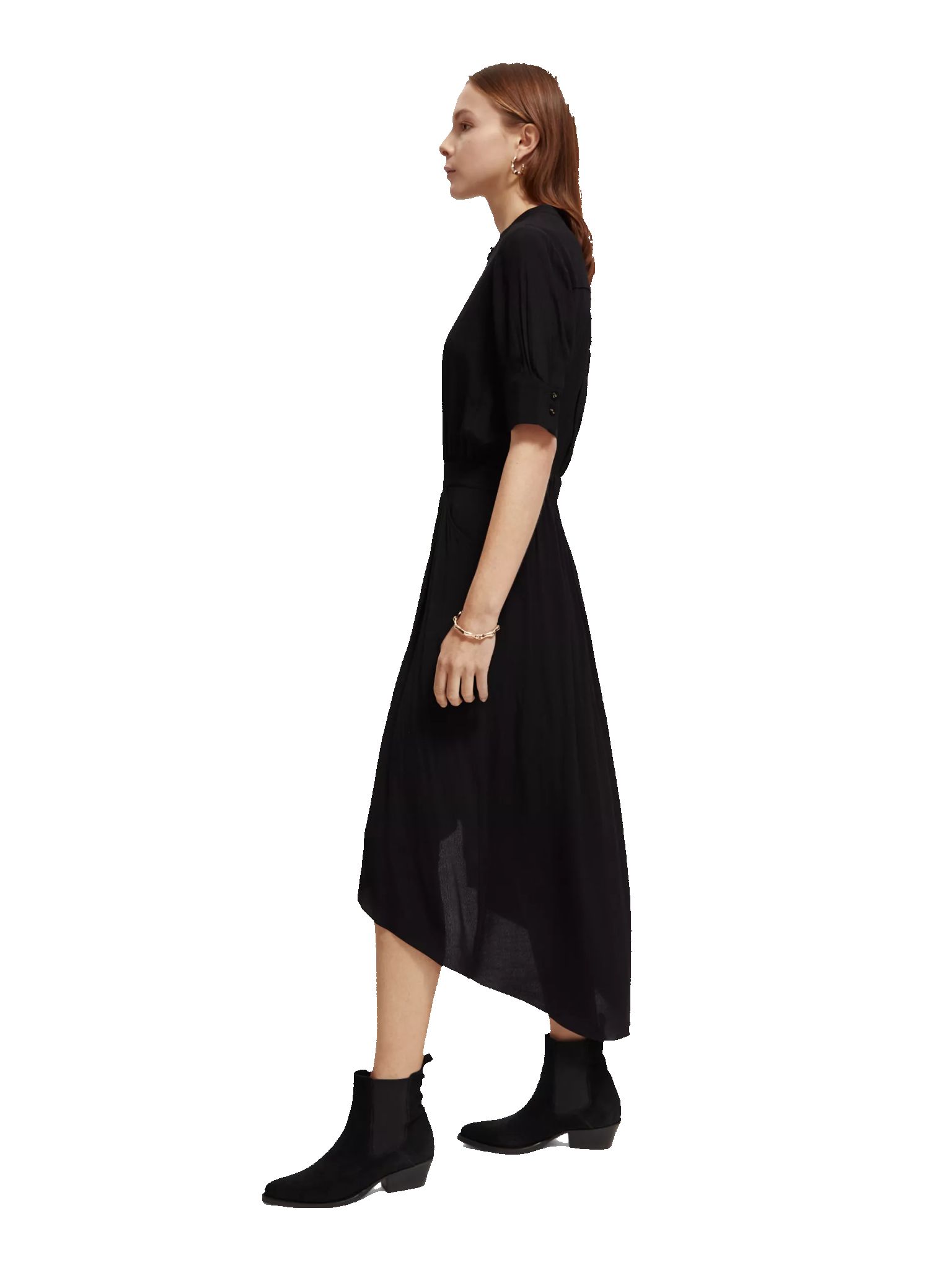 173365-Short-sleeved midi dress sold by Pepin product image thumbnail 4