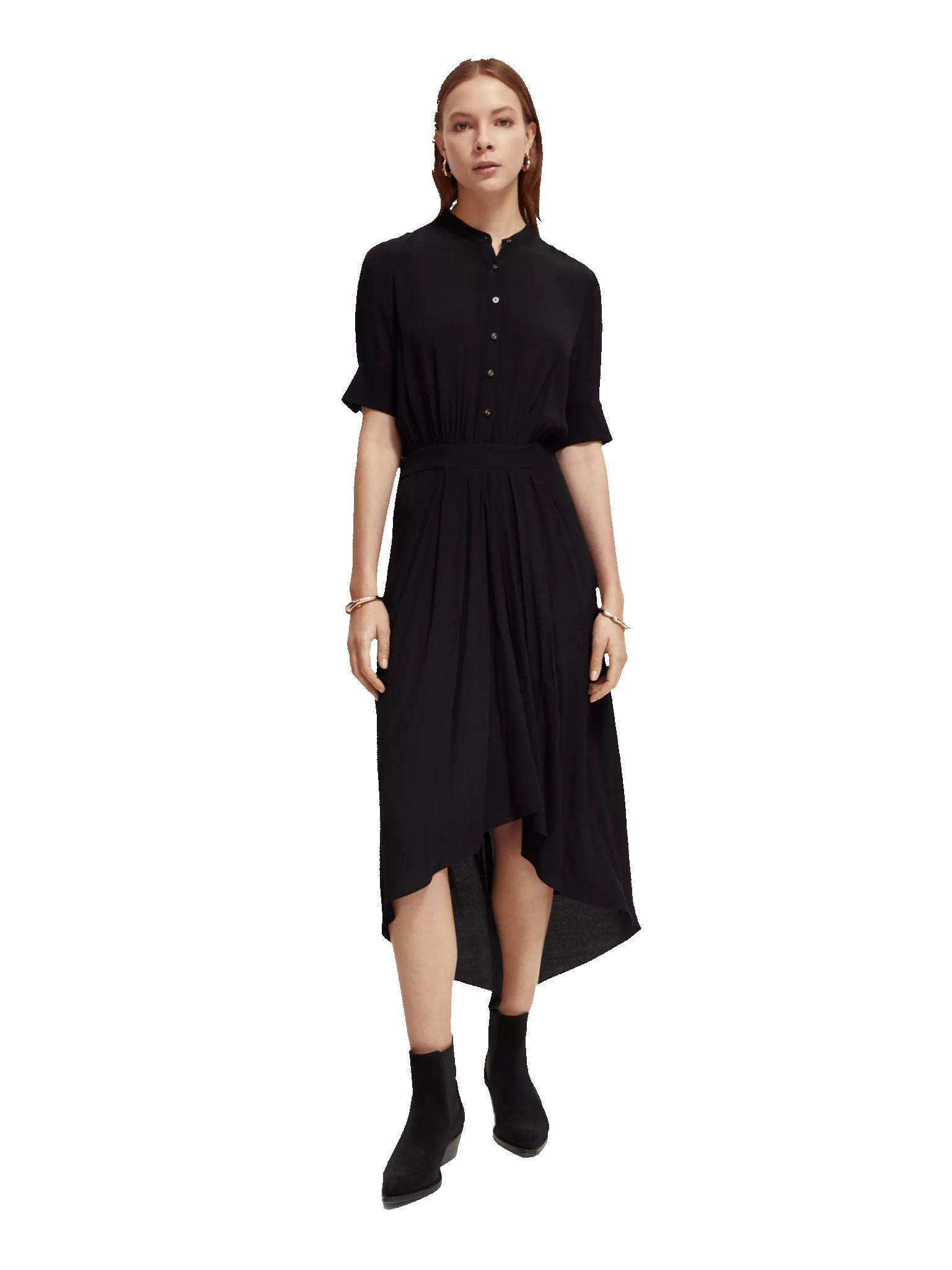 173365-Short-sleeved midi dress sold by Pepin product image thumbnail 2