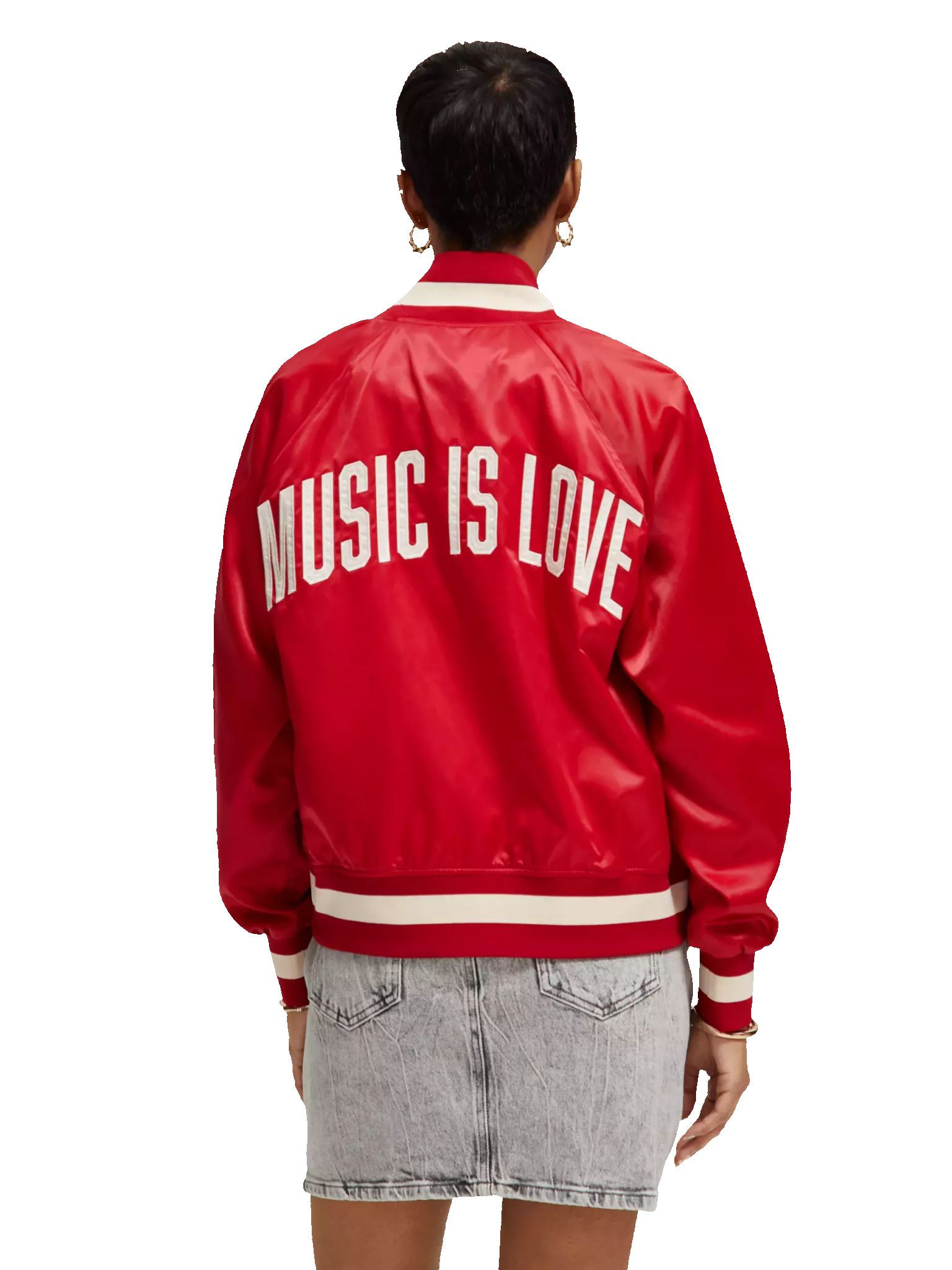 Varsity bomber jacket sold by Pepin product image thumbnail 4
