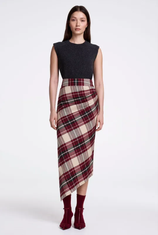 Asymmetrical Skirt made by Smythe