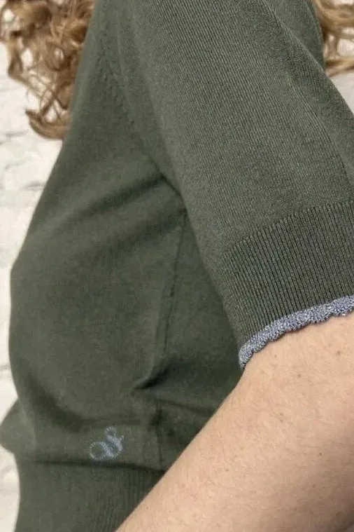 Crew Neck Short Sleeve Pullover sold by Pepin product image thumbnail 2