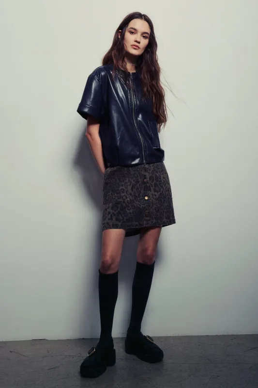 JACKIE ZIP-UP TOP sold by Pepin